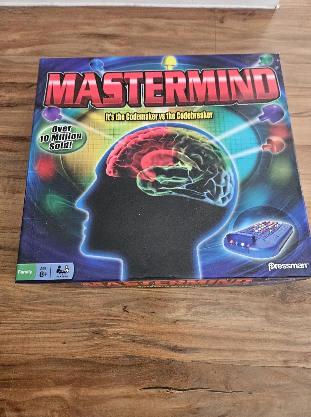 Mastermind Board Game by Pressman - Colorful Neon Box